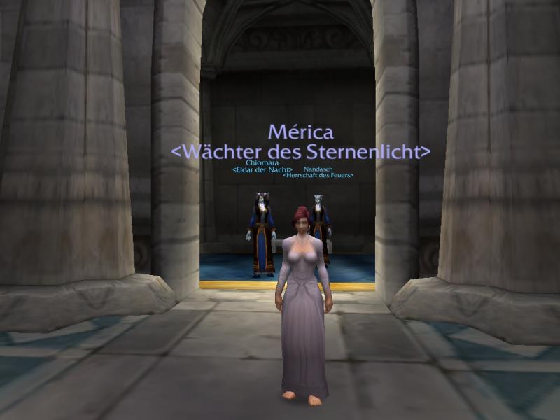 Hier schreitet die Braut zum Altar wo der Bräutigam voller sehnsucht wartet!
Begleitet wird die Braut Mérica von den Brautjungfern Chiomara und Nandasch.