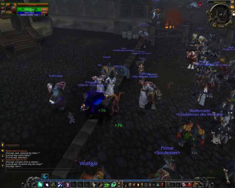Leider ist die Gilneas EndQuest verbuggt.. :(