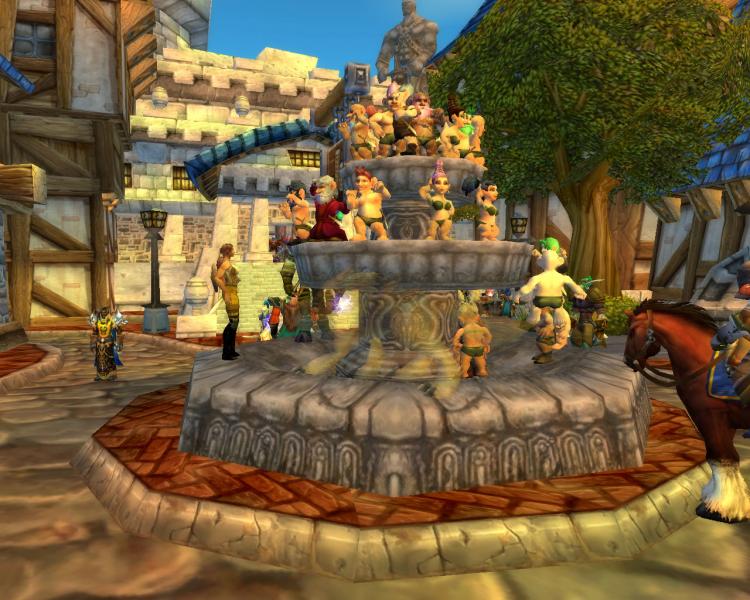 nackte Gnomenparty.. ob das gut geht, (auf einem RP- Server)