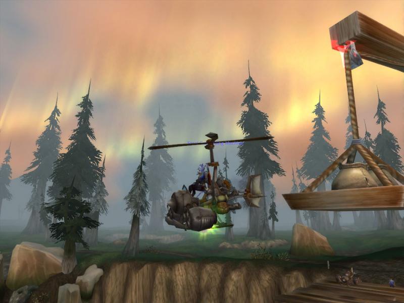 Surii fliegt mit dem Roflcopter durchs Land...