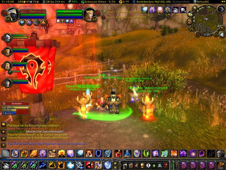 Tinu und Castus - sie waren ein gutes Team im Arathi...