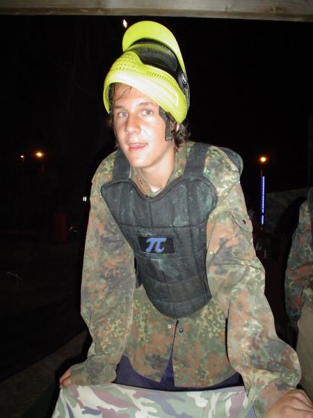 Ich verschwitzt nach dem Paintball spielen : >
