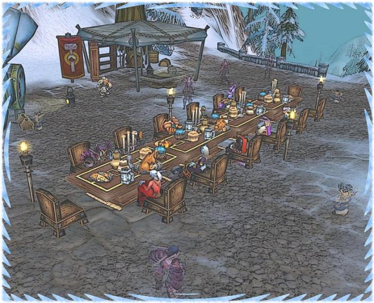 Stern von Elune beim Dinner
