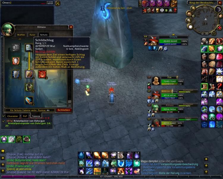 Wut Bug, Monate her, da war ich nichtmals 70