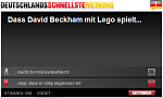 Und nun eure Meinung zur BILD Schlagzeile "Backham spielt mit Lego".