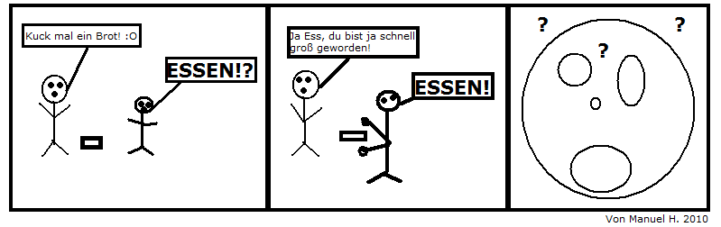 Brot Essen... :)
