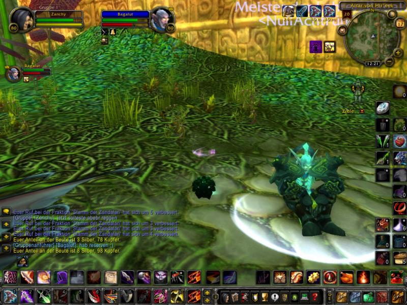 Ich Und Baga beim Mount's farmen in ZG...Leider nach cca 20runs noch immer kein glck :/