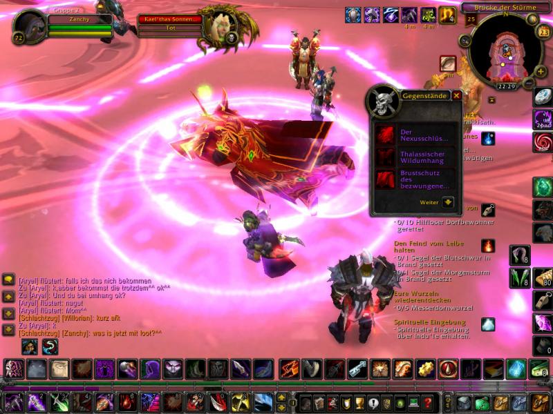 Kael'Thas liegt,leider war kein phnix dabei :(